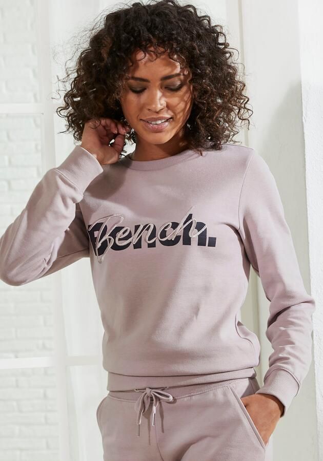 Bench. Loungewear Sweatshirt met logoprint en borduurwerk loungepak - Foto 7