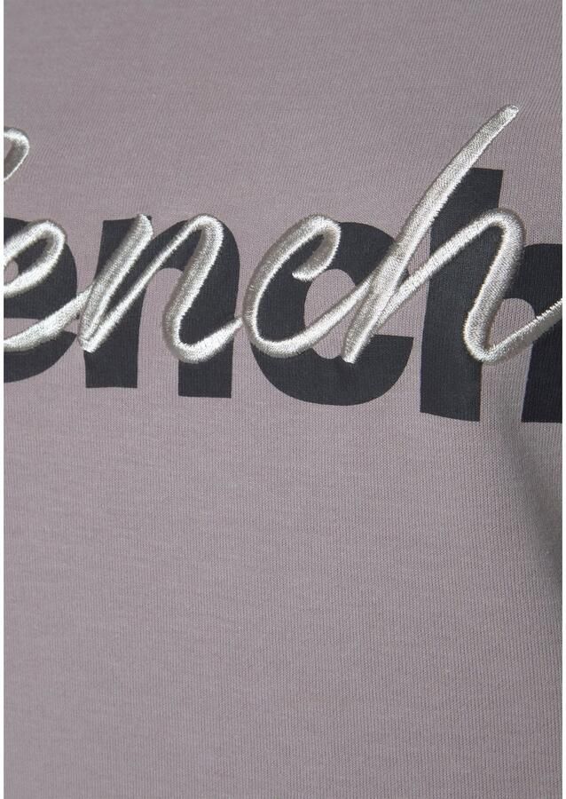 Bench. Loungewear Sweatshirt met logoprint en borduurwerk loungepak - Foto 4