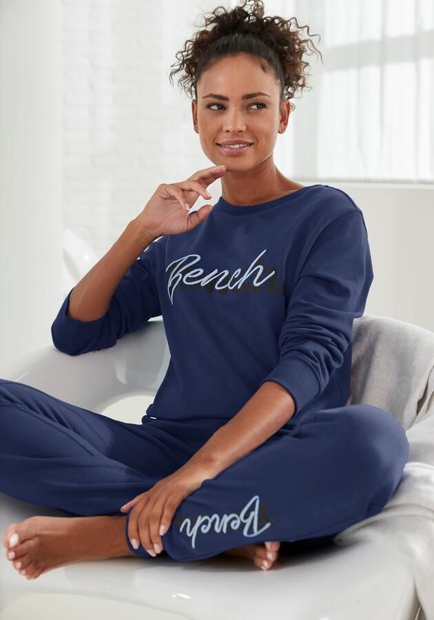 Bench. Loungewear Sweatshirt met logoprint en borduurwerk loungepak - Foto 7