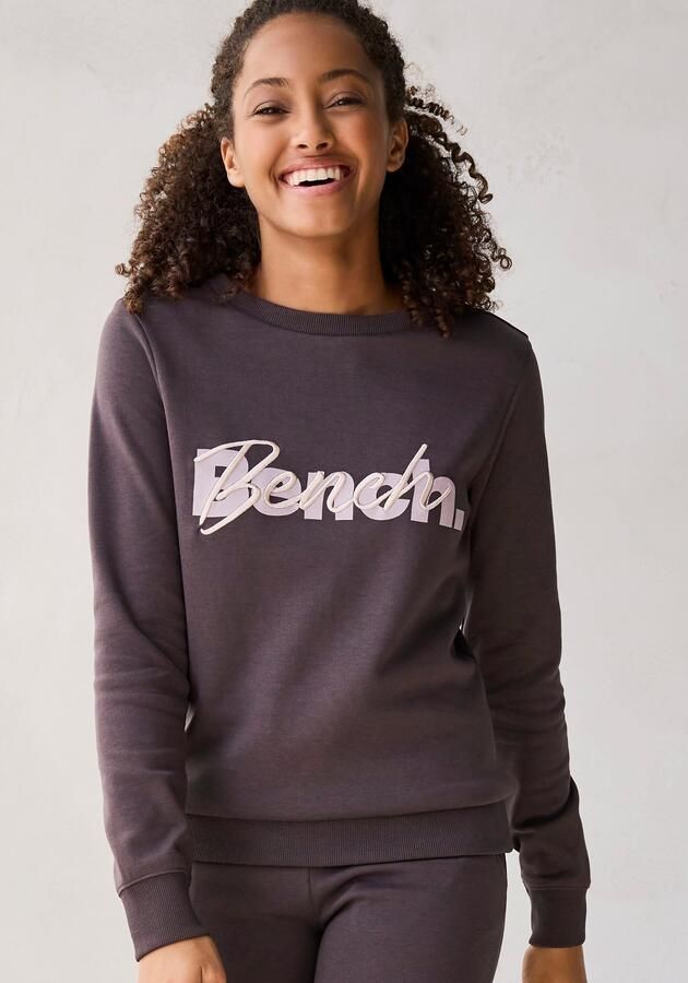 Bench. Loungewear Sweatshirt met logoprint en borduurwerk loungepak - Foto 7