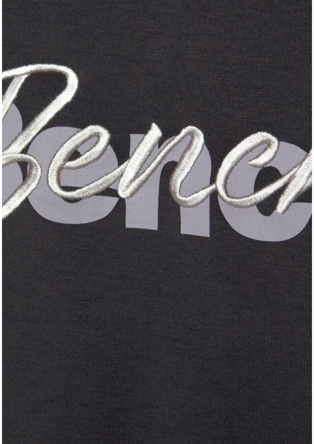 Bench. Loungewear Sweatshirt met logoprint en borduurwerk loungepak - Foto 5