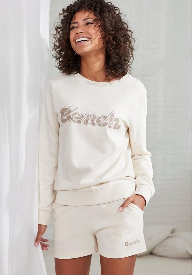 Bench. Loungewear Sweatshirt met logoprint en borduurwerk loungepak - Foto 6