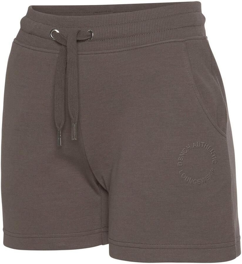 Bench. Loungewear Sweatshort Met geborduurd logo met logostiksel en zijzakken loungewear - Foto 2