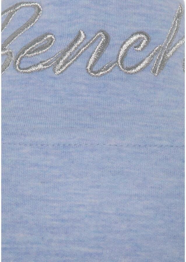 Bench. Loungewear Sweatvest lounge jas met glanzende logostiksel op de staande kraag loungewear - Foto 6