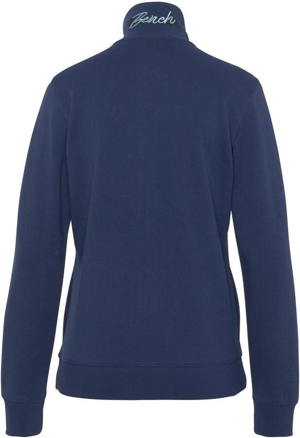 Bench. Loungewear Sweatvest met geborduurd staande kraag loungepak (1-delig) - Foto 6