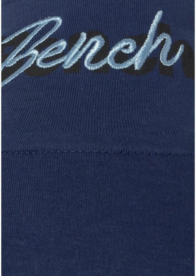 Bench. Loungewear Sweatvest met geborduurd staande kraag loungepak (1-delig) - Foto 2