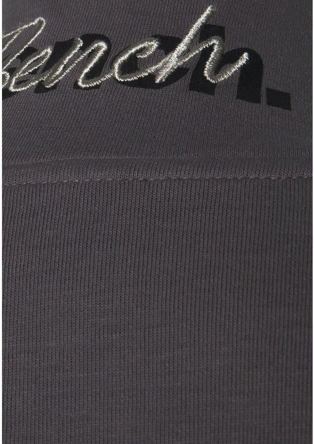 Bench. Loungewear Sweatvest met geborduurd staande kraag loungepak (1-delig)