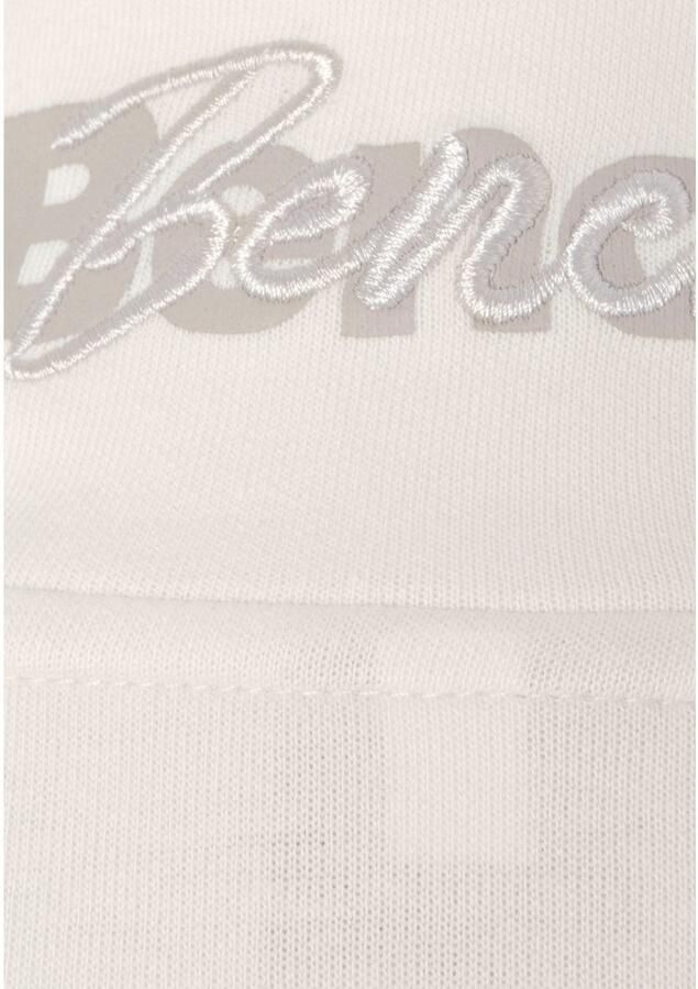 Bench. Loungewear Sweatvest met geborduurd staande kraag loungepak (1-delig) - Foto 4