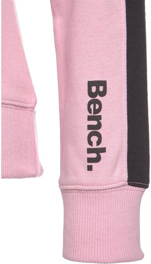 Bench. Loungewear Sweatvest met zijstrepen en staande kraag loungewear - Foto 5