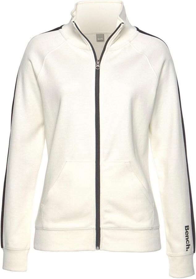 Bench. Loungewear Sweatvest met zijstrepen en staande kraag loungewear - Foto 3