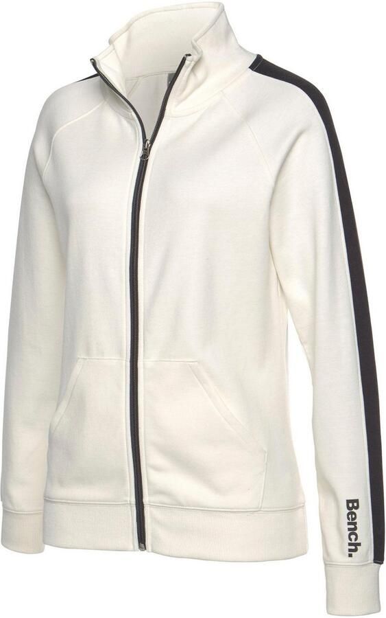 Bench. Loungewear Sweatvest met zijstrepen en staande kraag loungewear - Foto 5