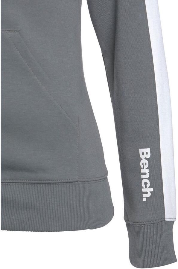 Bench. Loungewear Sweatvest met zijstrepen en staande kraag loungewear - Foto 2
