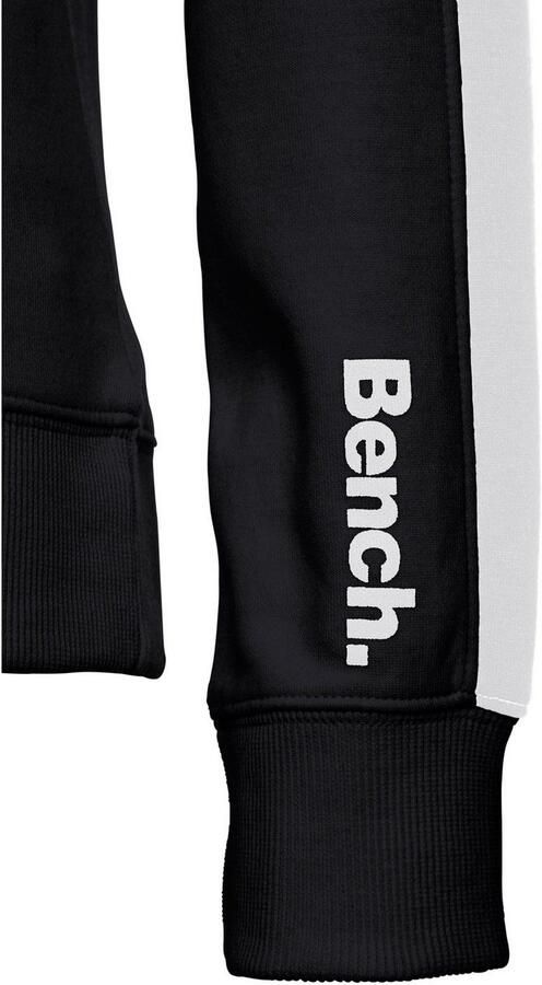 Bench. Loungewear Sweatvest met zijstrepen en staande kraag loungewear - Foto 3