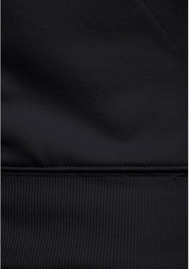 Bench. Loungewear Sweatvest met zijstrepen en staande kraag loungewear