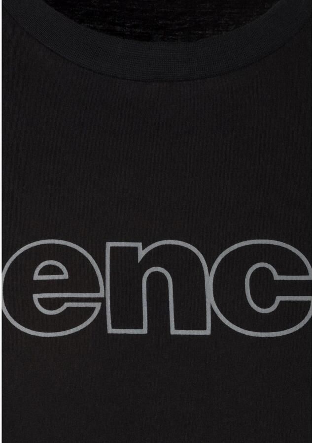 Bench. Loungewear T-shirt met logoprint basic shirt met ronde hals van 100% katoen (2-delig) - Foto 2