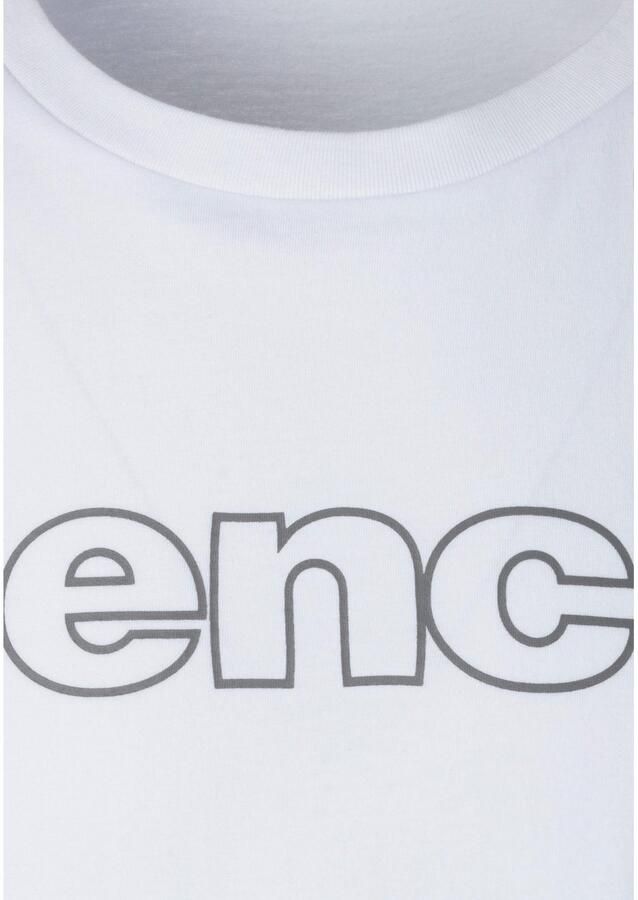 Bench. Loungewear T-shirt met logoprint basic shirt met ronde hals van 100% katoen (2-delig) - Foto 2