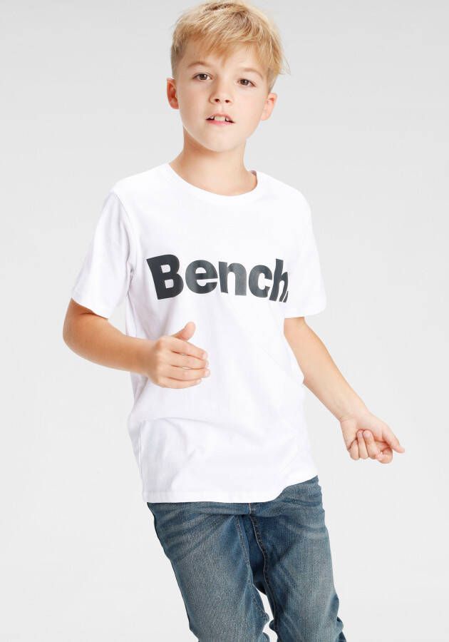 Bench. T-shirt Basic met borstprint