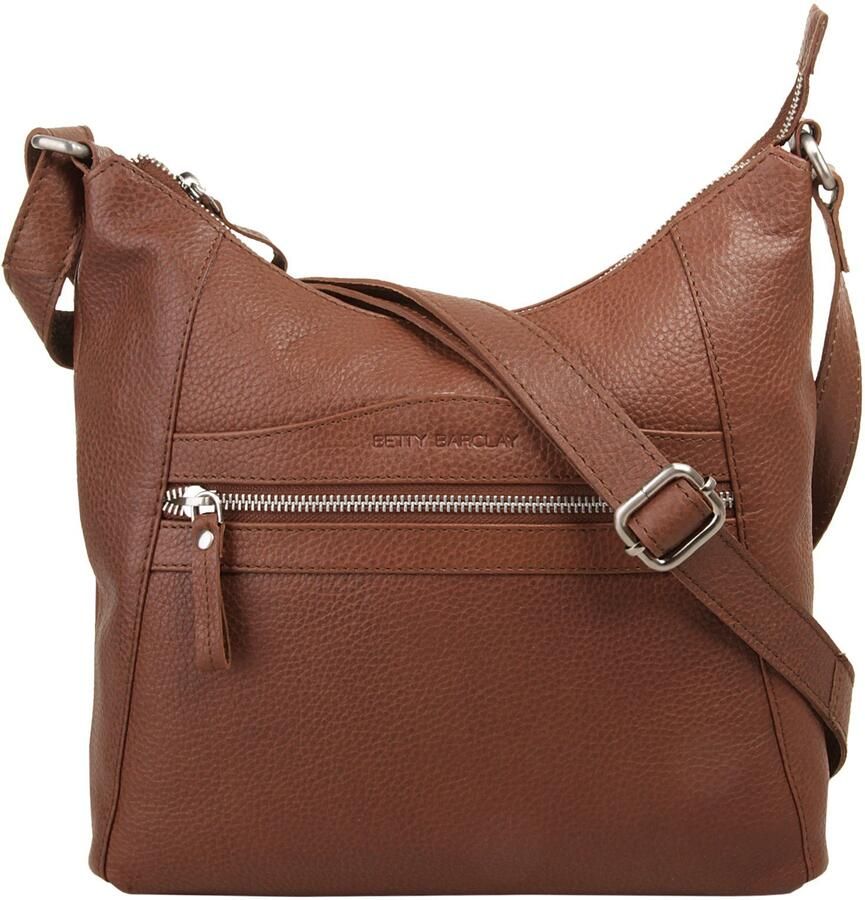 Betty Barclay Schoudertas echt leder - Foto 8