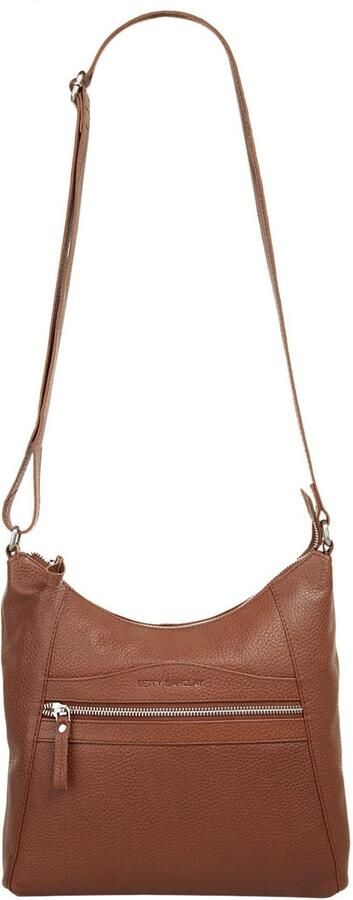 Betty Barclay Schoudertas echt leder - Foto 7