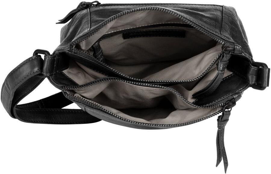 Betty Barclay Schoudertas echt leder - Foto 3