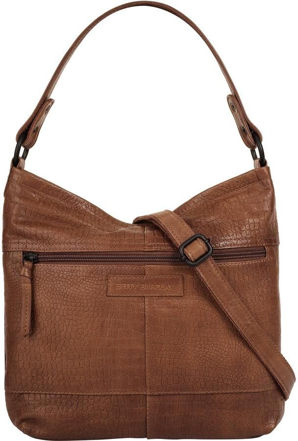 Betty Barclay Schoudertas echt leder - Foto 6