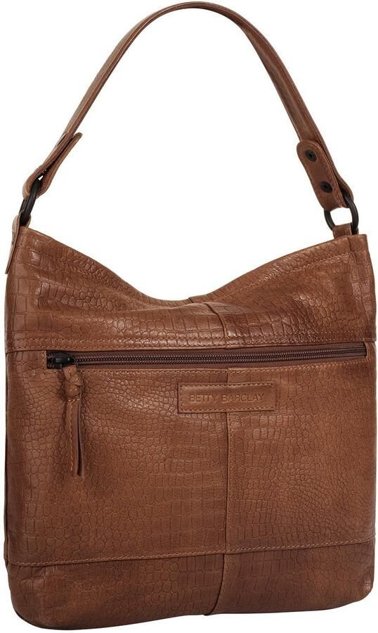 Betty Barclay Schoudertas echt leder - Foto 3