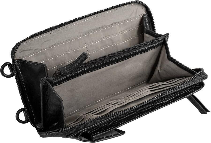 Betty Barclay Schoudertas echt leder