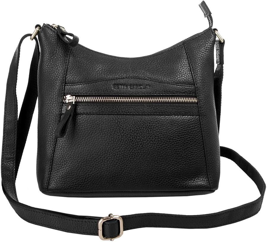 Betty Barclay Schoudertas echt leder - Foto 7