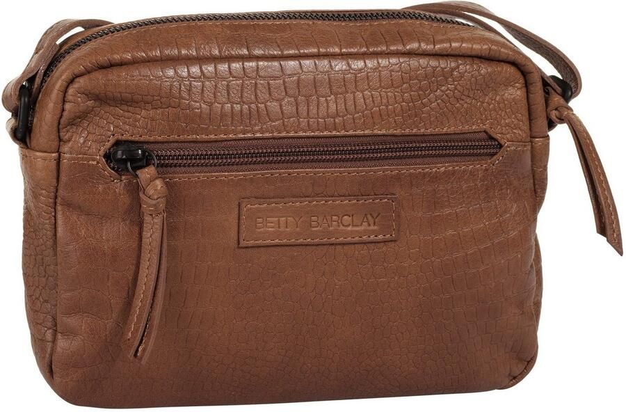 Betty Barclay Schoudertas echt leder - Foto 3