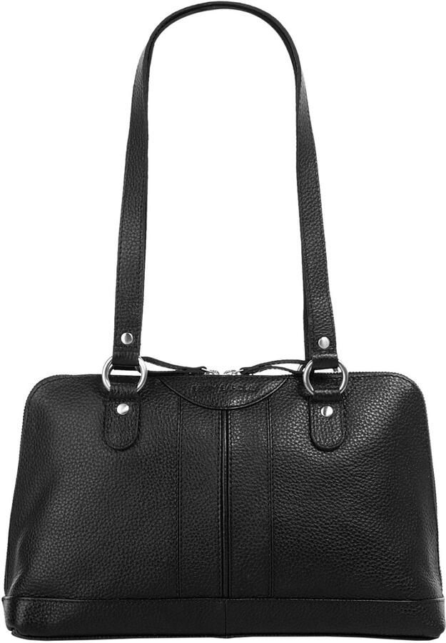 Betty Barclay Schoudertas echt leder - Foto 5