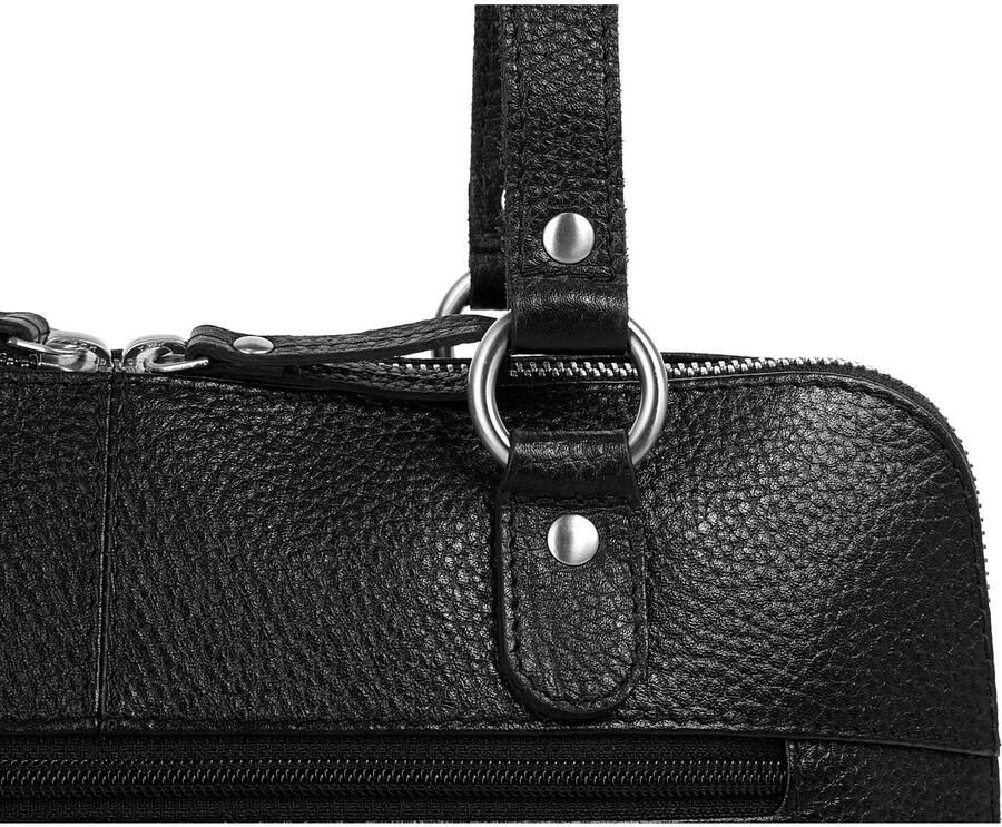 Betty Barclay Schoudertas echt leder