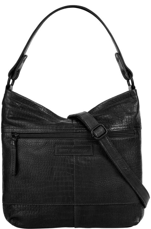 Betty Barclay Schoudertas echt leder - Foto 6