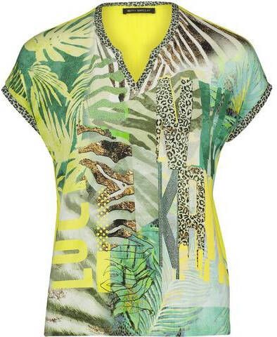 Betty Barclay Shirt met print met tropical print