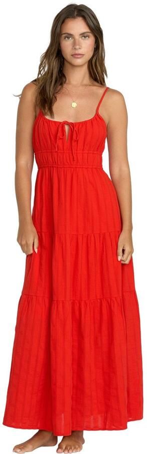 Billabong Maxi-jurk Red Aloha - Foto 4