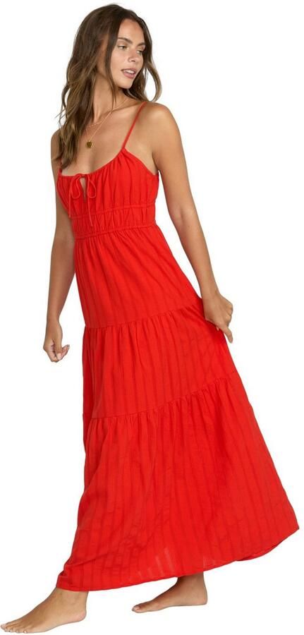 Billabong Maxi-jurk Red Aloha