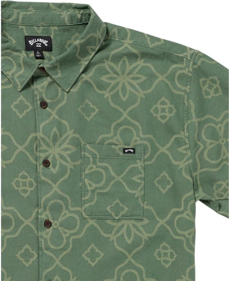 Billabong Overhemd met korte mouwen Sundays Jacquard