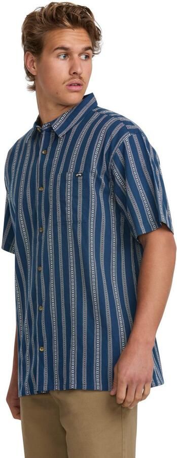 Billabong Overhemd met korte mouwen Sundays Jacquard - Foto 3