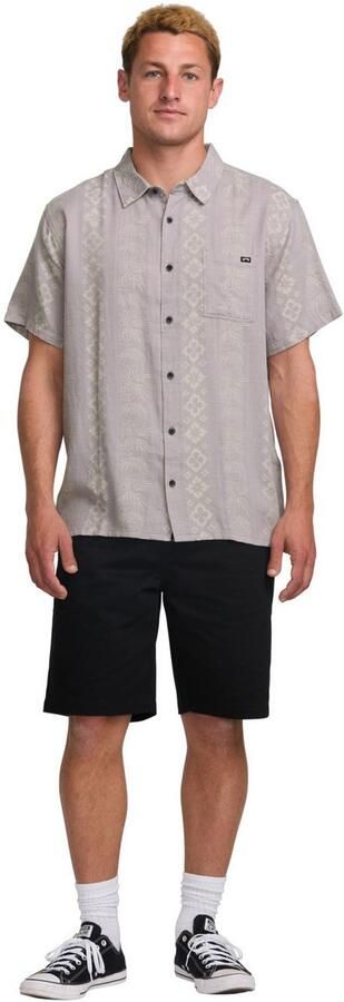 Billabong Overhemd met korte mouwen Sundays Jacquard - Foto 4
