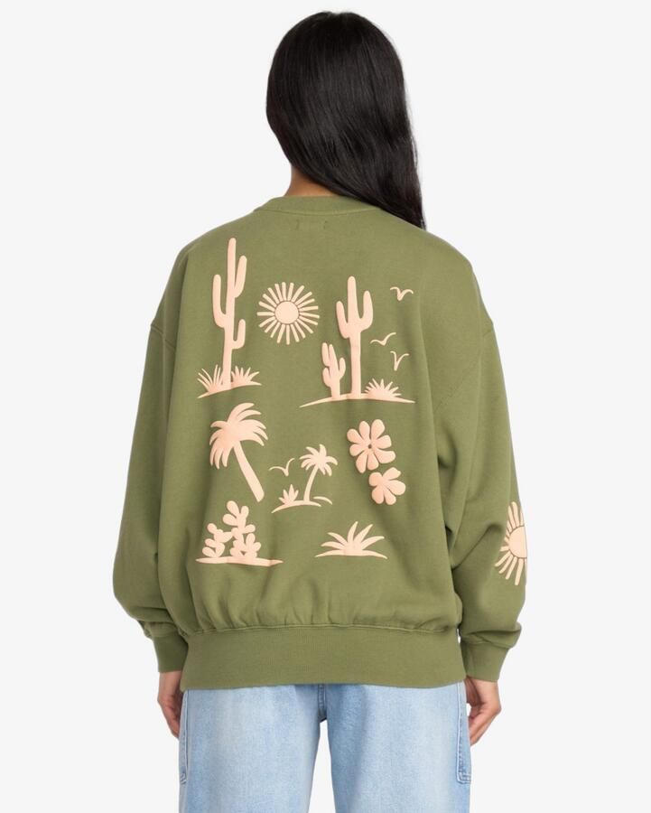 Billabong Sweatshirt SUN WAVE LIVIN KENDAL CREW FLC (1-delig) - Foto 2