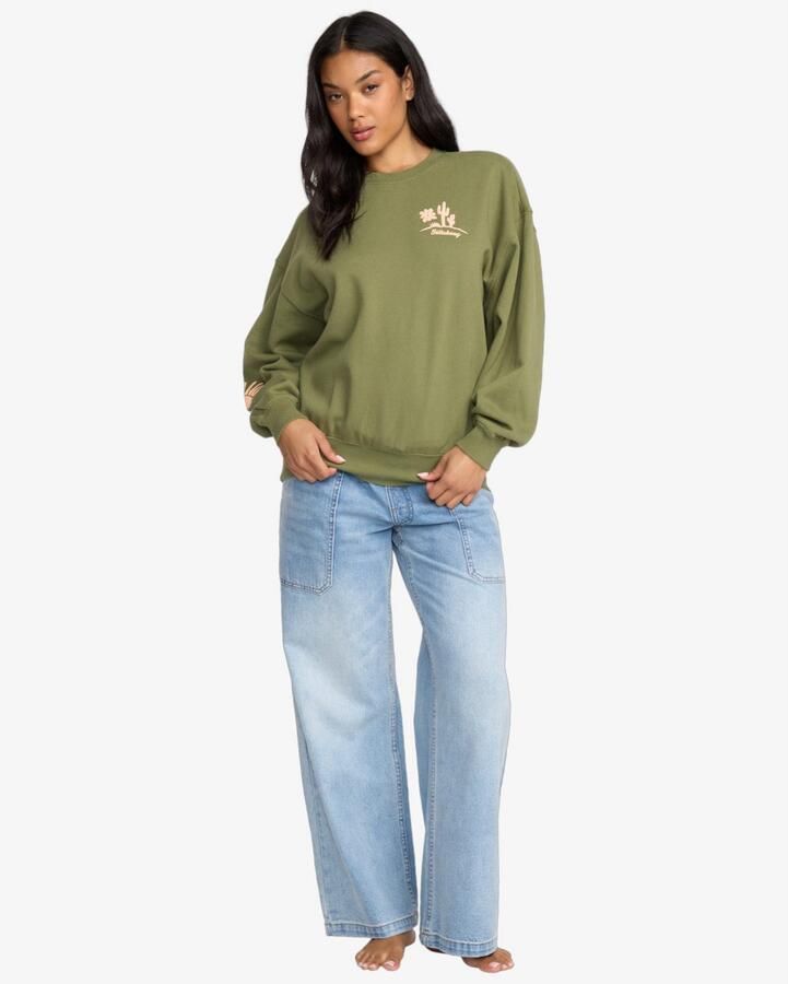 Billabong Sweatshirt SUN WAVE LIVIN KENDAL CREW FLC (1-delig) - Foto 3