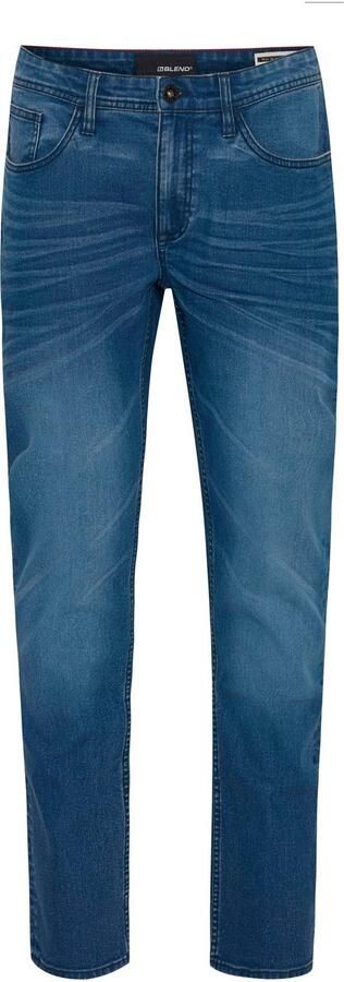 Blend straight fit jeans denim middle blue - Foto 6