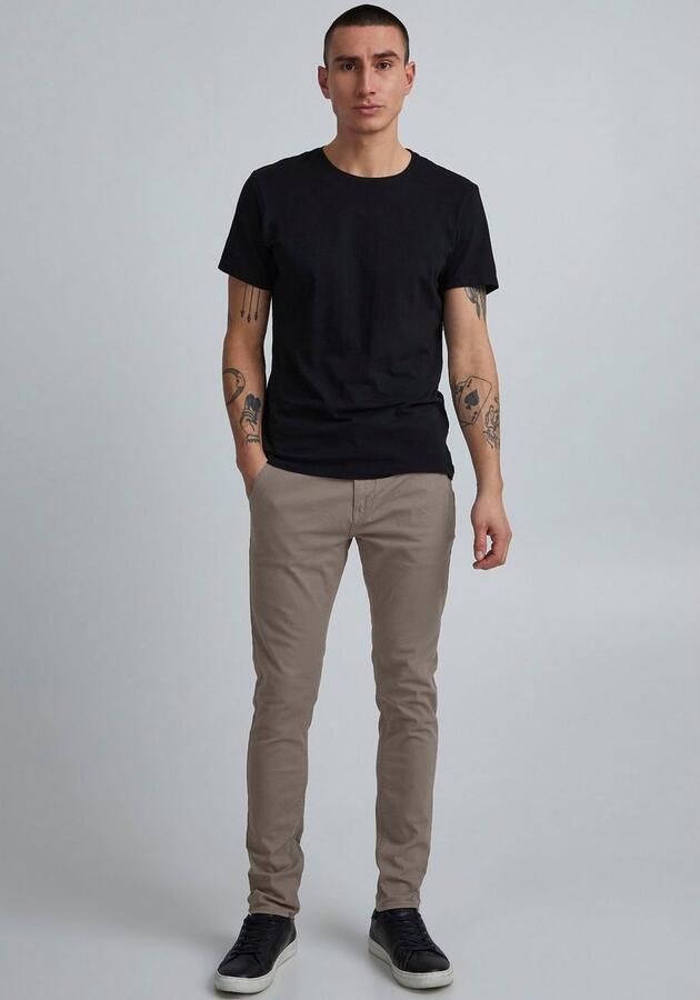 Blend Slim fit broek met steek- en achterzakken model 'NATAN' - Foto 8