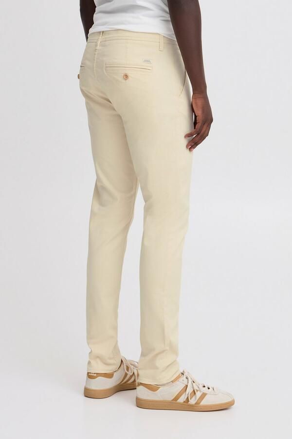 Blend slim fit chino BHNATAN ecru - Foto 4