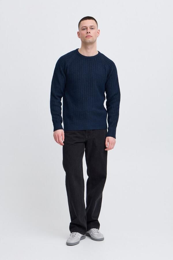 Blend Gebreide pullover met ronde hals model 'DEXTER' - Foto 5