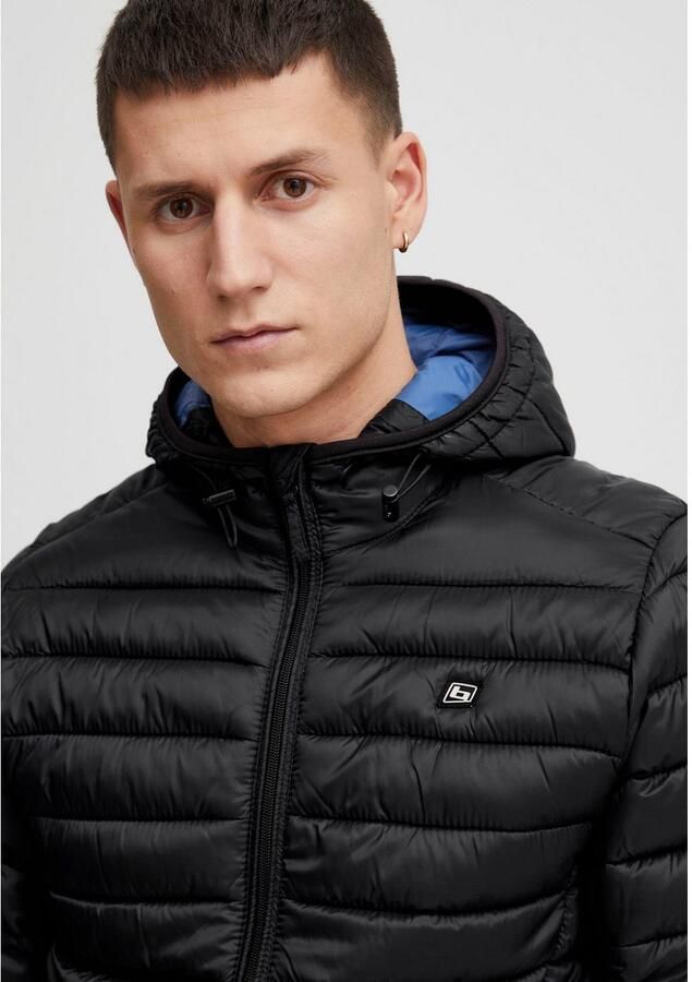 Blend Gewatteerd jack met labelpatch model 'Romsey - Foto 5