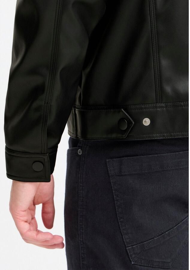 Blend Imitatieleren jack BHELON jacket - Foto 2