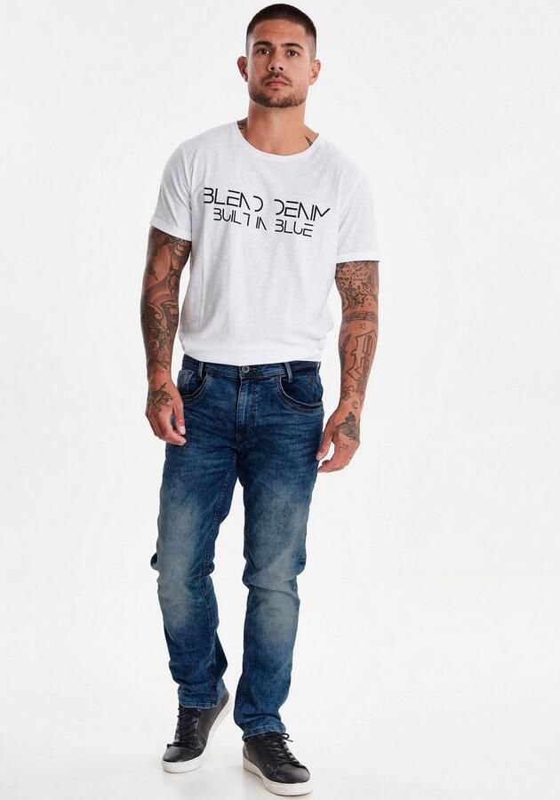 Blend regular fit jeans Blizzard denim middle blue - Foto 5