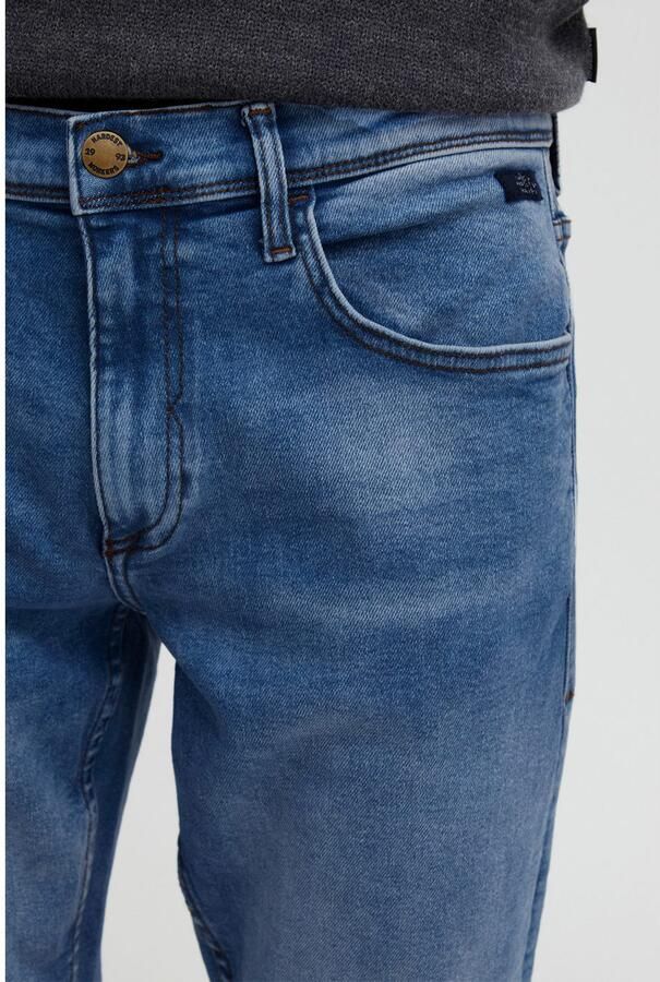 Blend Regular fit jeans met labelpatch model 'Blizzard'