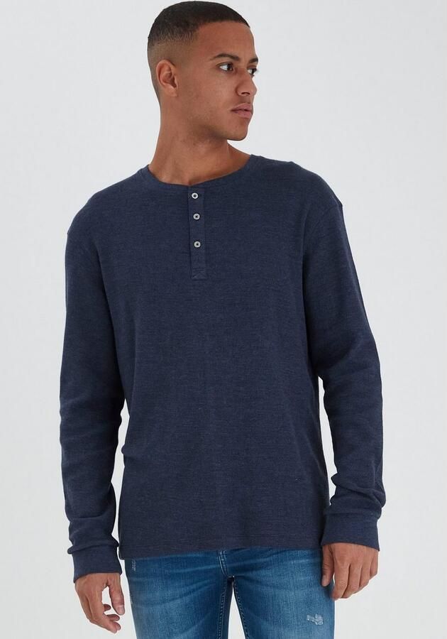 Blend Shirt met lange mouwen en knoopsluiting - Foto 6