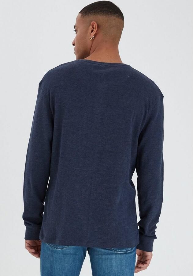 Blend Shirt met lange mouwen en knoopsluiting - Foto 5